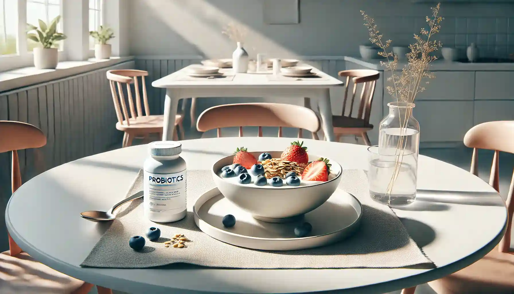 A bowl of yogurt topped with a variety of fresh fruits, symbolizing a healthy and nutritious meal option.